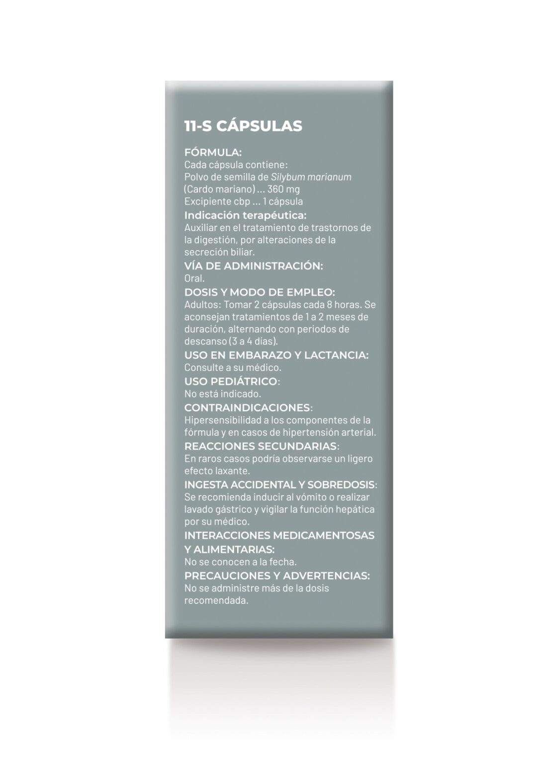 11-S Cápsulas - Imagen 3