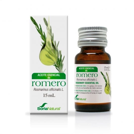 aceite esencial de romero.