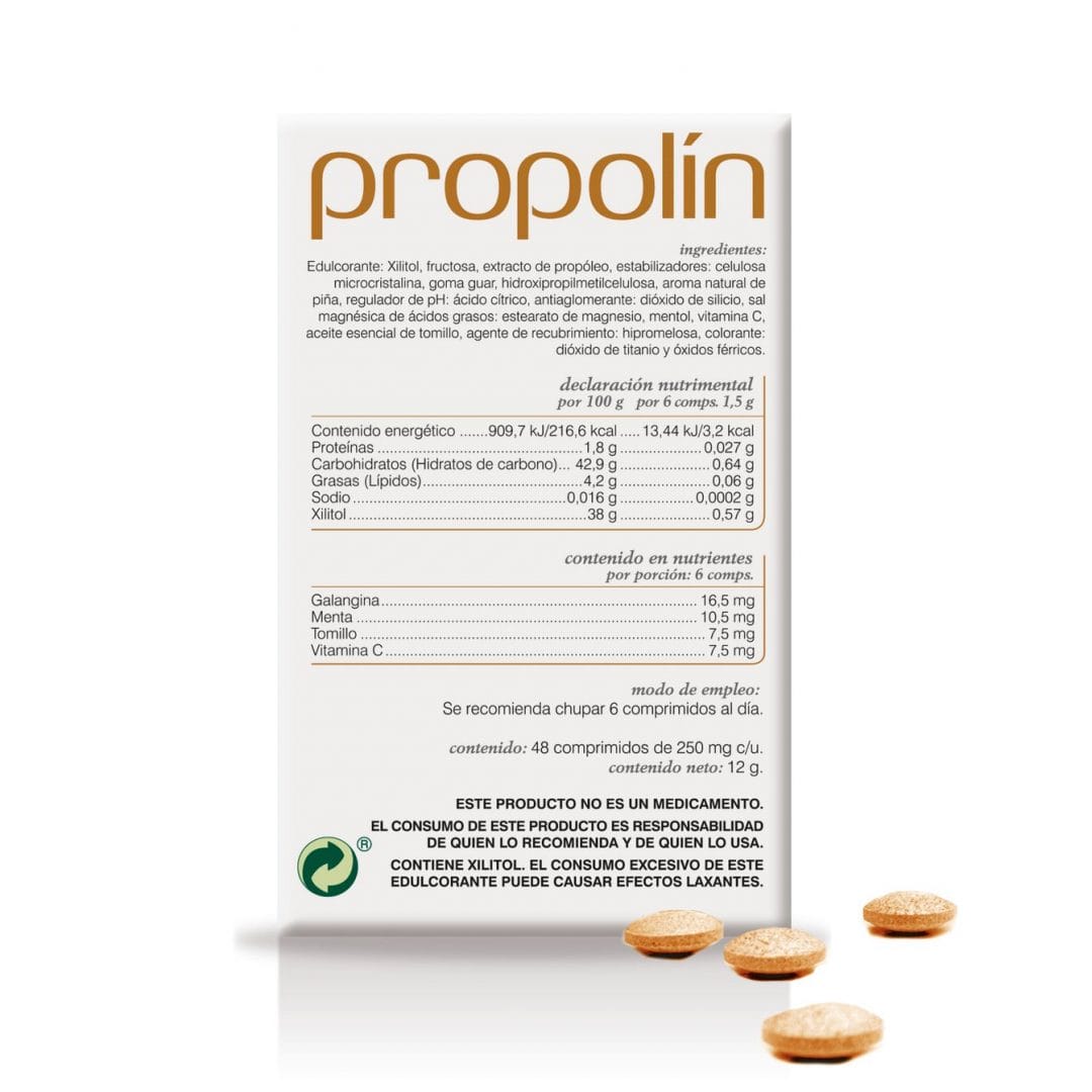 suplemento alimenticio propolin