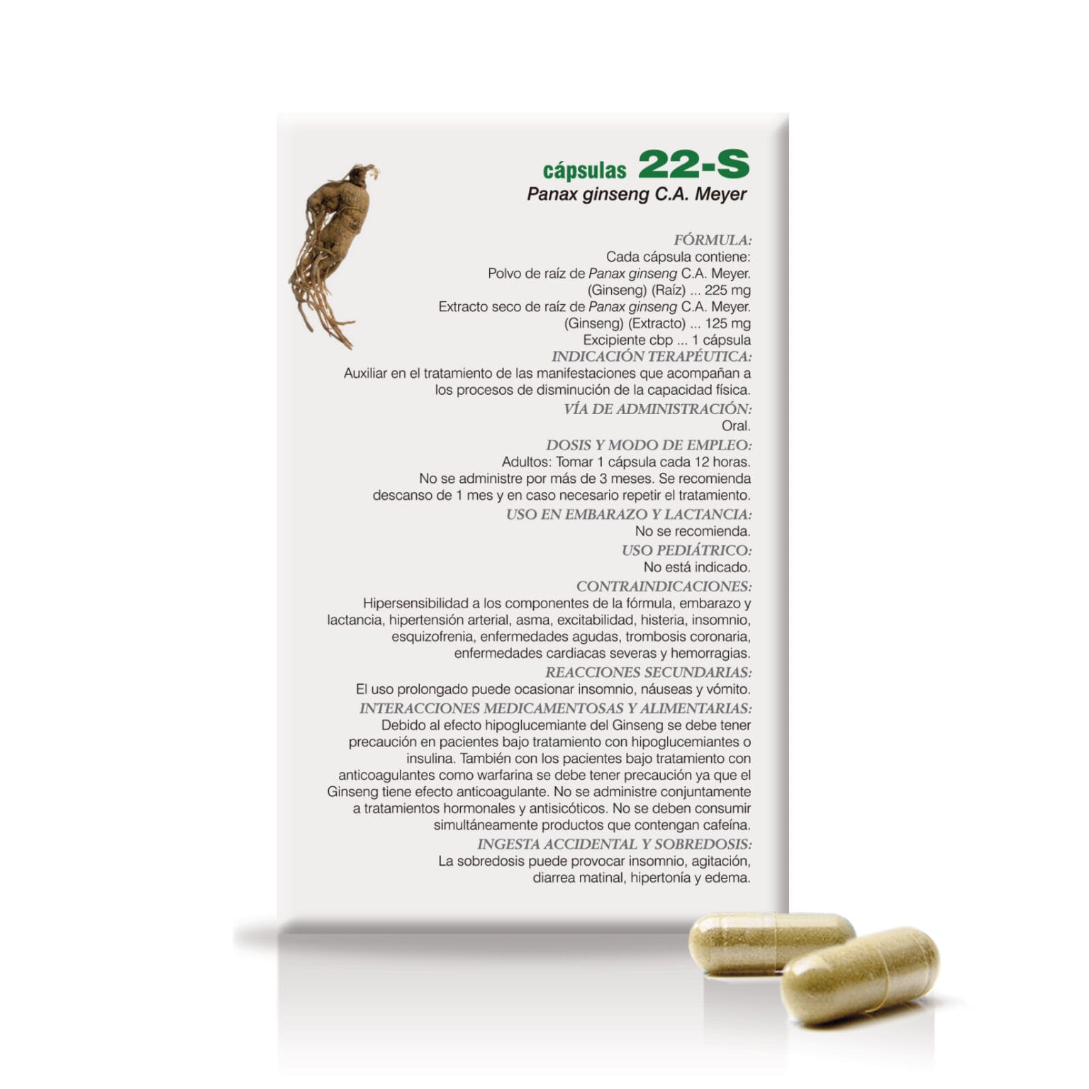 22-S - Ginseng - Imagen 2