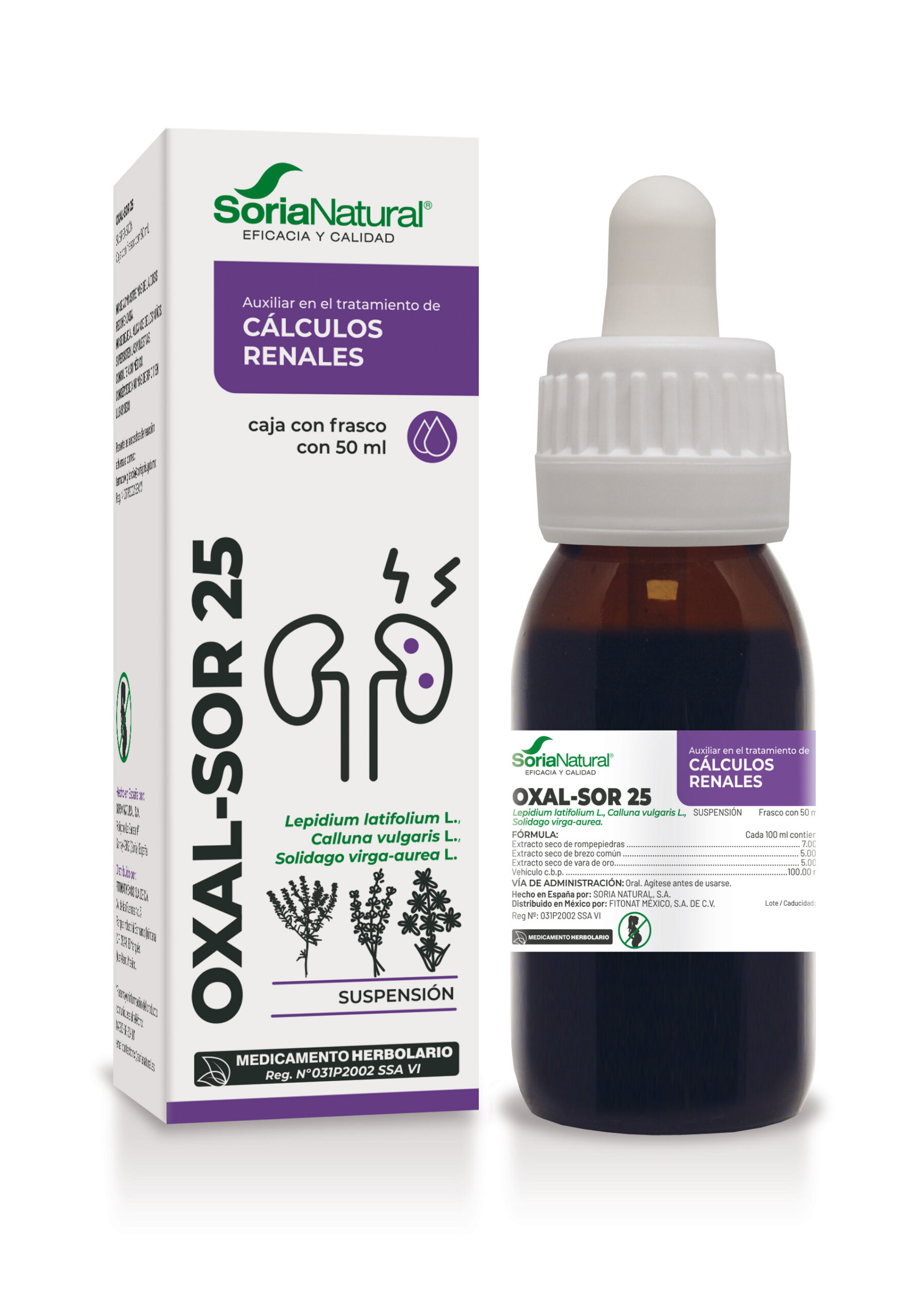 oxal-sor 25 rompepiedras