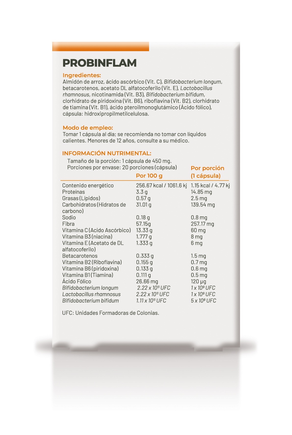 Probinflam - Probióticos - Imagen 2